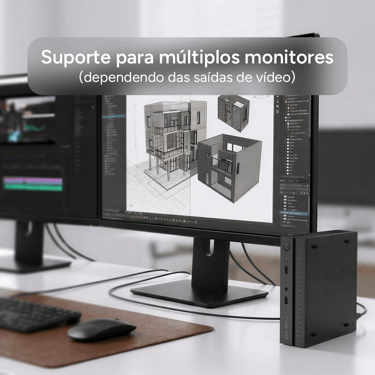i3-8100/8GB/SSD256GB/無線LAN//Win11Pro Computador PCYES i3-8100 8GB SSD 256GB Win 11 Pro | PCYES
