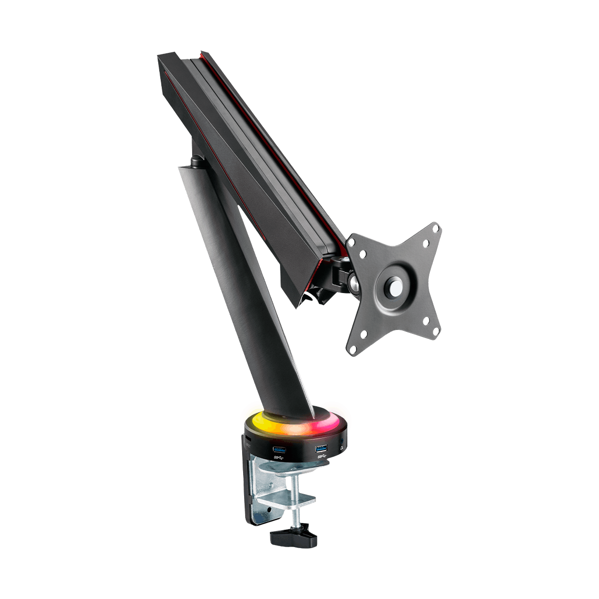 Ajustes ergonômicos com pistão a gás